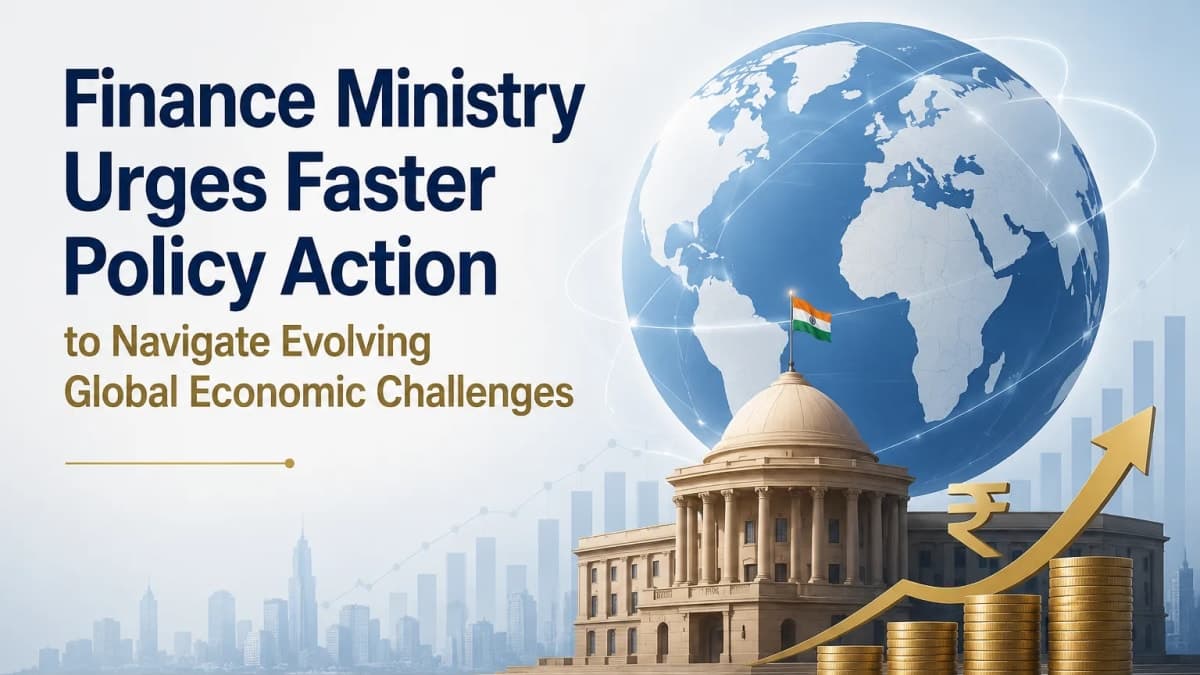 Finance Ministry Urges Faster Policy Action to Navigate Evolving Global Economic Challenges