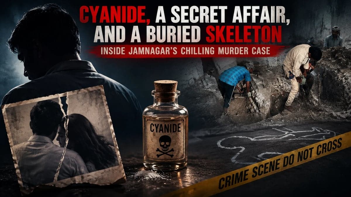 Cyanide, A Secret Affair, and a Buried Skeleton: Jamnagar Murder Investigation Uncovers Two-Year-Old Alleged Crime
