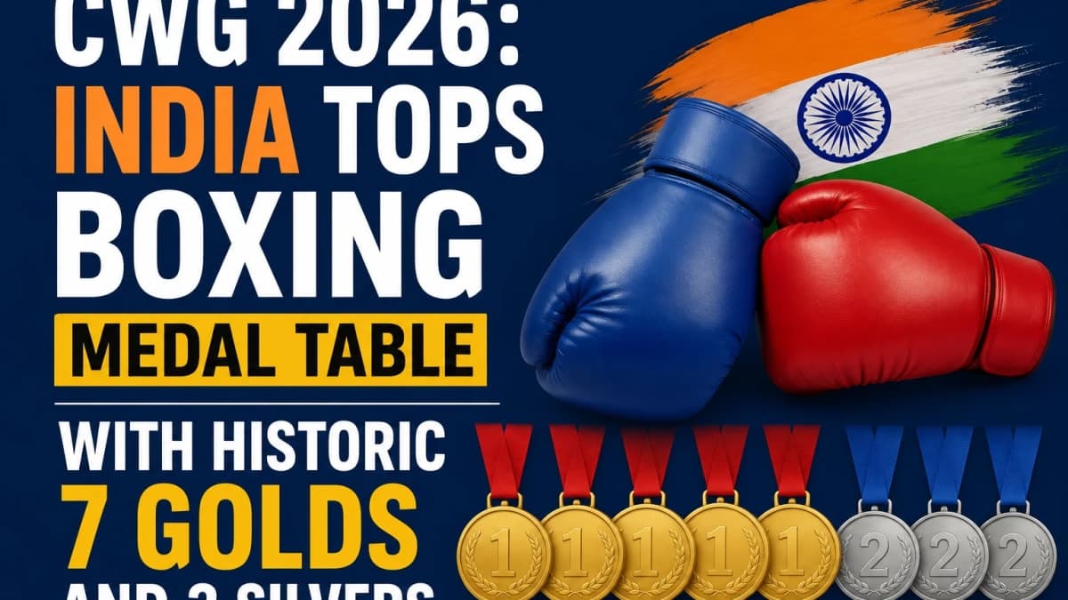 CWG 2026: India Tops Boxing Medal Table With Historic 7 Golds and 3 Silvers