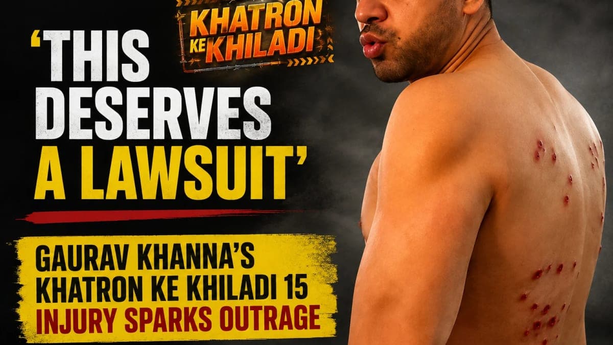 ‘This Deserves a Lawsuit’: Gaurav Khanna’s Khatron Ke Khiladi 15 Injury Sparks Outrage