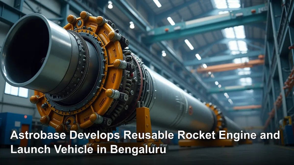 Astrobase Develops Reusable Rocket Engine and Launch Vehicle in Bengaluru