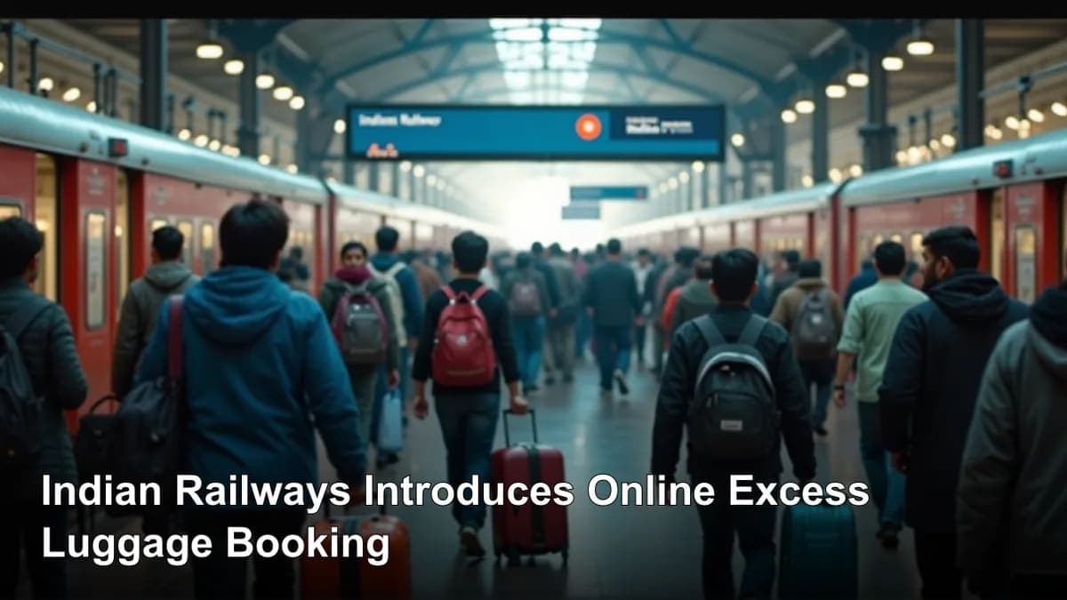 Indian Railways Introduces Online Excess Luggage Booking