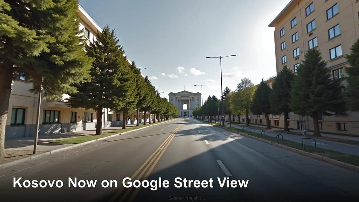 Kosovo Now on Google Street View