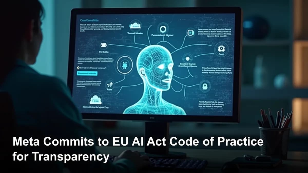 Meta Commits to EU AI Act Code of Practice for Transparency