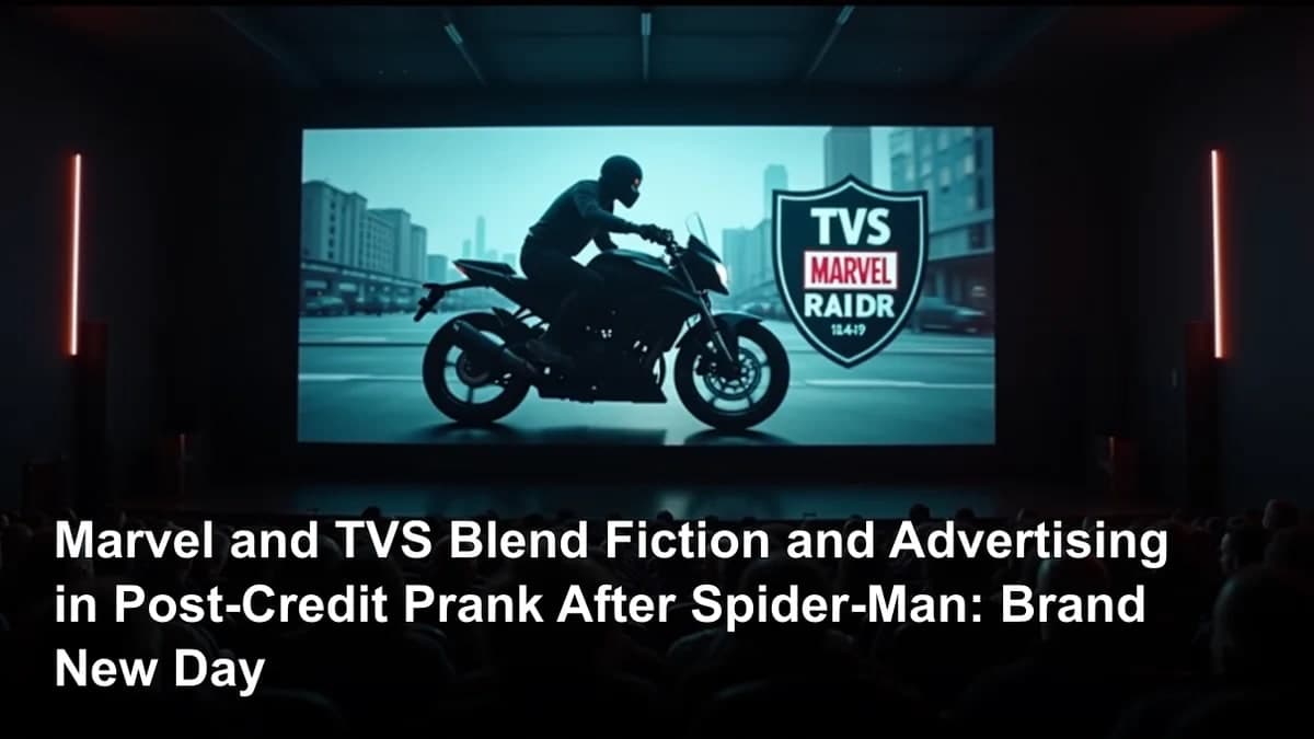 Marvel and TVS Blend Fiction and Advertising in Post-Credit Prank After Spider-Man: Brand New Day