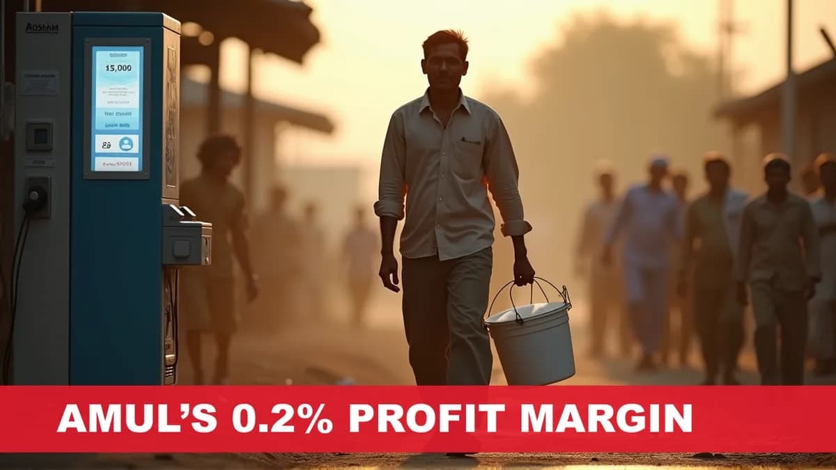 Amul’s 0.2% profit margin underpins its 1 lakh crore brand